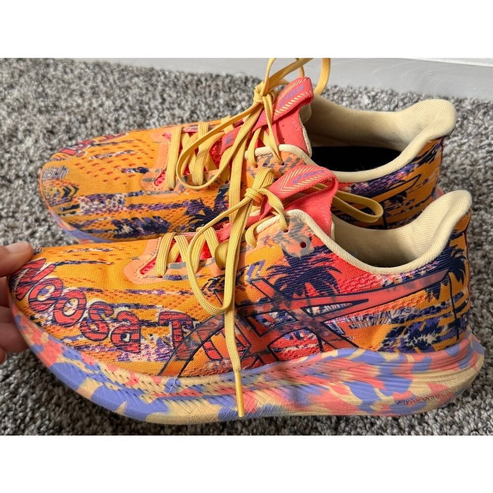ASICS noosa tri 14 'tropical- orange pop' size 7.5